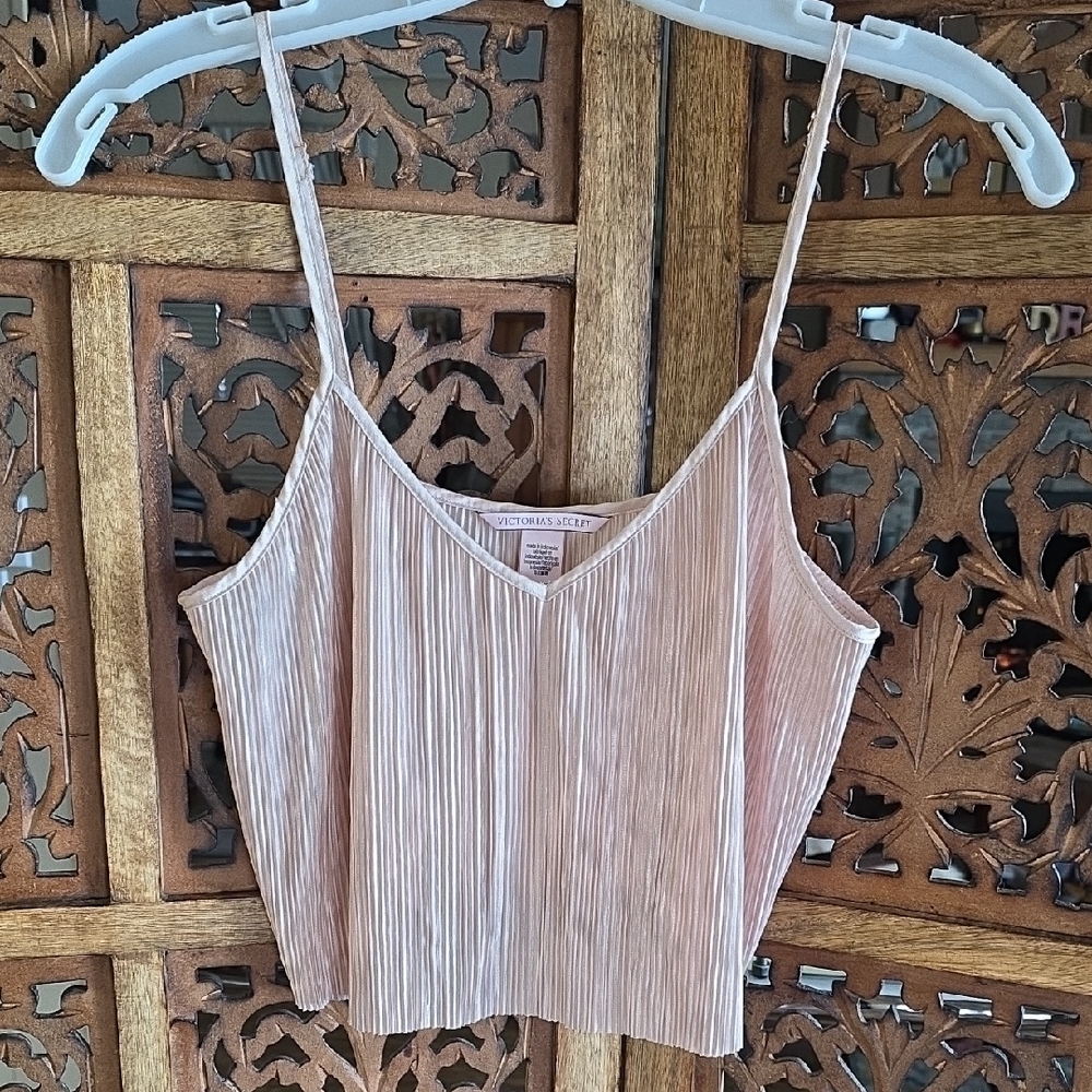 Victoria's Secret Pleated Camisole - Light Pink